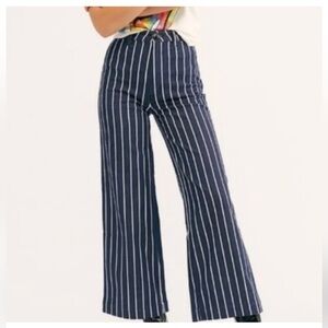 Rollas pinstripe sailor pant